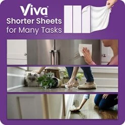 Viva Signature Cloth Choose-A-Sheet Paper Towels, Soft & Strong Kitchen Paper Towels, White, 6 Count -Peugeot Shop 51KYmCc3TNL