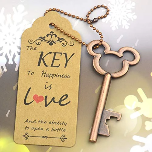 52pcs Vintage Skeleton Key Bottle Opener Party Favor Wedding Favor Guest Souvenir Gift Set With Escort Thank You Tag Card And Keychain (Antique Copper) 5 52pcs Vintage Skeleton Key Bottle Opener Party Favor Wedding Favor Guest Souvenir Gift Set With Escort Thank You Tag Card And Keychain (Antique Copper) - Image 5