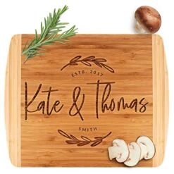 Housewarming Present For New Apartment, Cutting Board Personalized | 13.5x11.5 | 12 Designs & 2 Sizes, Wedding Gifts For The Couples - 2 Tone Block Board #G 9 Housewarming Present For New Apartment, Cutting Board Personalized | 13.5x11.5 | 12 Designs & 2 Sizes, Wedding Gifts For The Couples - 2 Tone Block Board #G -Peugeot Shop 51LxyjRFJwL