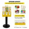 VEVOR Triple Head Candy Vending Machine, 1-inch Gumball Vending Machine, Commercial Gumball Vending Machine With Stand And Adjustable Candy Outlet Size, Candy Vending Machine For Home, Gaming Stores