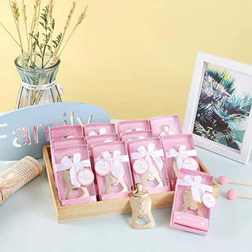 Ack Of 16 Bottle Opener Boy Baby Shower Party Favor Bottle Shaped Bottle Opener Baby Shower Return Gifts For Guest Wedding Party Souvenir Birthday Bridal Shower (Pink Bear, 16) 5 Ack Of 16 Bottle Opener Boy Baby Shower Party Favor Bottle Shaped Bottle Opener Baby Shower Return Gifts For Guest Wedding Party Souvenir Birthday Bridal Shower (Pink Bear, 16) - Image 5