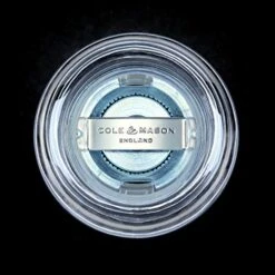 Cole & Mason H307092P Precision Ascot Salt Mill 100 Mm, Transparent/Silver -Peugeot Shop 51MObMFLUuL 2