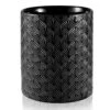 MEIGUI Kitchen Utensil Holder, Ceramic Utensil Crock Large Utensils Holder For Countertop, Black
