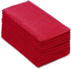 Euro Café Set Of 12 Waffle Weave Pure Cotton Super Absorbent Multipurpose Kitchen Towels, Dishcloths, Tea Towels White 22 Euro Café Set Of 12 Waffle Weave Pure Cotton Super Absorbent Multipurpose Kitchen Towels, Dishcloths, Tea Towels White -Peugeot Shop 51N0aR50auL. AC