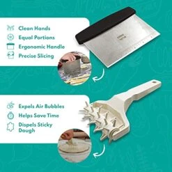 Adjustable Wood Rolling Pin Set – Rolling Pin With Thickness Rings – Cookie Rolling Pin - Pastry Cutter- Pasta Pizza Dough Fondant Roller – Best Rolling Pin - Baking Supplies - Dough Cutter 8 Adjustable Wood Rolling Pin Set – Rolling Pin With Thickness Rings – Cookie Rolling Pin - Pastry Cutter- Pasta Pizza Dough Fondant Roller – Best Rolling Pin - Baking Supplies - Dough Cutter -Peugeot Shop 51N3M4w7NmL