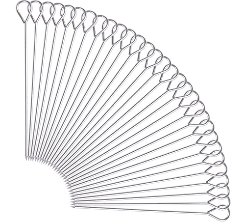 30 Pcs 6 Inches Turkey Lacers For Trussing Turkey,Stainless Steel Skewers Turkey Pins For Trussing Turkey And Poultry 1 30 Pcs 6 Inches Turkey Lacers For Trussing Turkey,Stainless Steel Skewers Turkey Pins For Trussing Turkey And Poultry