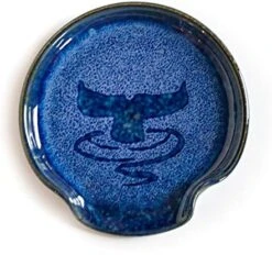 Spoon Rest Purple Celtic Flower, Handmade, Made In USA, Ceramic -Peugeot Shop 51NPUIWl8HL. AC