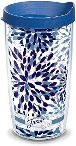 Tervis Made In USA Double Walled Fiesta Insulated Tumbler Cup Keeps Drinks Cold & Hot, 24oz, Lapis Calypso -Peugeot Shop 51NmBrp7tKL. AC
