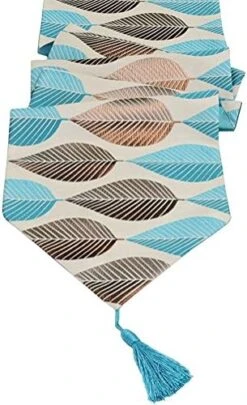 Multi-Size Colorful Stripe Fall Table Runners With Tassels LivebyCare Stripe Fabric For Table Decoration 13 X 80 Inches -Peugeot Shop 51O4o7dRuKL. AC 2