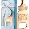 12pcs Bottle Opener Baby Shower Favor For Guest,Rose Gold Feeding Bottle Opener Wedding Favors Baby Shower Giveaways Gift To Guest, Party Favors Gift & Party Decorations Supplies (Blue, 12)
