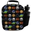 Disney Star Wars Boy's Girl's Adult's Soft Insulated School Lunch Box (One Size, Black)
