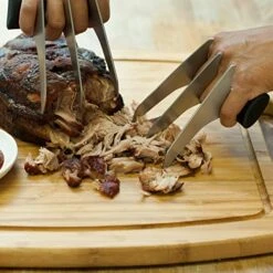 1132 Slash & Serve BBQ Meat Pulled Pork Shredder Claws / Set Of Two Barbecue Tools -Peugeot Shop 51OfUVaZgQL