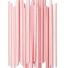 [300] Box Of Individually Paper Wrapped Milkshake Straws, Straight 8.25" Long, Sturdy And Disposable Plastic Straws.