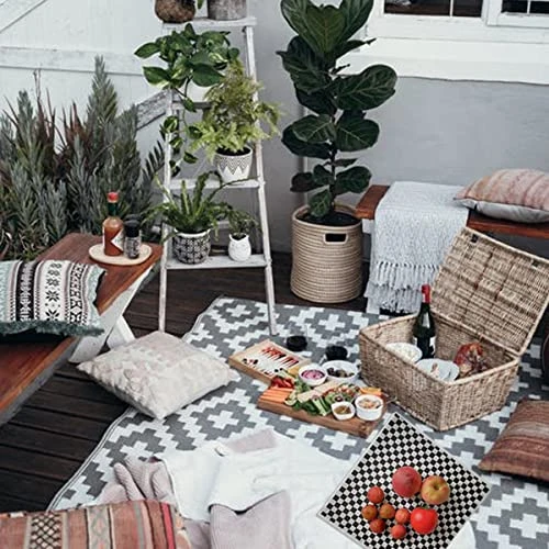 100 Sheets Black And White Checkered Dry Waxed Deli Paper Sheets, Grease Resistant Checkered ,Checkered Paper ,Deli Liner ,Checkered Paper Liners ,Checkered Basket Liners/Deli Paper (11.5''x11.5'') 6 100 Sheets Black And White Checkered Dry Waxed Deli Paper Sheets, Grease Resistant Checkered ,Checkered Paper ,Deli Liner ,Checkered Paper Liners ,Checkered Basket Liners/Deli Paper (11.5''x11.5'') - Image 6