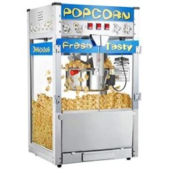 REAT NORTHERN POPCORN COMPANY 6210 Pop Heaven Commercial Quality Popcorn Popper Machine, 12 Ounce