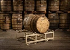 Midwest Barrel Company Authentic Bourbon/Whiskey Barrel (53 Gallon) Used Genuine American Oak Wood Barrel