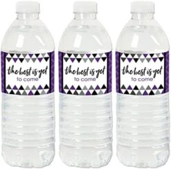 Big Dot Of Happiness Light Blue Graduation Party Water Bottle Sticker Labels - Set Of 20 -Peugeot Shop 51PC2jY5zL. AC