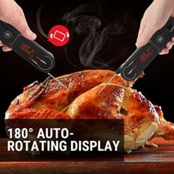 Lightning One-Second Instant Read Meat Thermometer, Calibratable Kitchen Food Thermometer With Ambidextrous Display, Waterproof Cooking Thermometer For Oil Deep Fry Smoker BBQ Grill 7 Lightning One-Second Instant Read Meat Thermometer, Calibratable Kitchen Food Thermometer With Ambidextrous Display, Waterproof Cooking Thermometer For Oil Deep Fry Smoker BBQ Grill -Peugeot Shop 51PEkVD4CoL