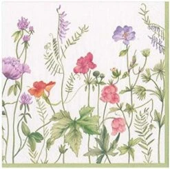French Floral Paper Luncheon Napkins - 20 Per Package -Peugeot Shop 51PSvoSQ6SL. AC