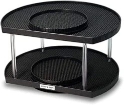 Spice Rack Organizer For Cabinet Lazy Susan Organizer Rotating Spice Holder Shelf With Double Spinners - Pantry Spice Racks For Cabinets So Spices Are Easy To Find Made In USA 22 Spice Rack Organizer For Cabinet Lazy Susan Organizer Rotating Spice Holder Shelf With Double Spinners - Pantry Spice Racks For Cabinets So Spices Are Easy To Find Made In USA -Peugeot Shop 51PYDKEYmyL. AC