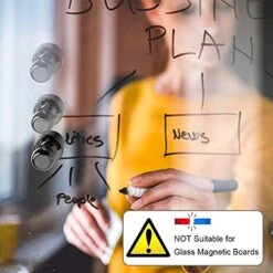 16Pcs Black Refrigerator Magnets Fridge Magnet, Strong Magnets Fridge, Whiteboard Magnets, Fridge Magnets Adults, Small Magnets For Kitchen, Office, School, Locker, Map Decorative -Peugeot Shop 51PjjPFUNCS