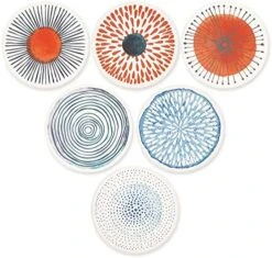 Set Of 6 Coasters For Drinks Absorbing Round Ceramic Stone Coaster With Cork Base,Tabletop Protection Mat For Mugs And Cups,Office,Kitchen (Colorful Series) 15 Set Of 6 Coasters For Drinks Absorbing Round Ceramic Stone Coaster With Cork Base,Tabletop Protection Mat For Mugs And Cups,Office,Kitchen (Colorful Series) -Peugeot Shop 51PpBpDSV0L. AC
