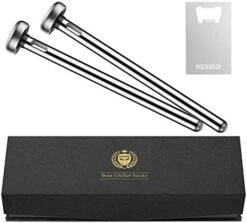 Beer Chiller Stick For Bottles, Unique Beer Gifts For Men And Boyfriend - Great Gift Ideas For Christmas, New Year, Thanksgiving, Father's Day, Valentine's Day, Birthday (4 Pack) -Peugeot Shop 51Q ErWhQ0L. AC