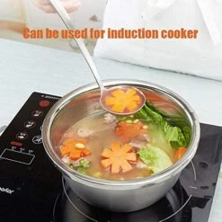 304 Stainless Steel Colander With Bowl Set Of 2, Kitchen Strainer, Washer, Drainer Basket With Basin For Vegetable, Fruits, Pasta, Salad Mixing, Food Prep, Heavy Duty & Dishwasher Safe 11 304 Stainless Steel Colander With Bowl Set Of 2, Kitchen Strainer, Washer, Drainer Basket With Basin For Vegetable, Fruits, Pasta, Salad Mixing, Food Prep, Heavy Duty & Dishwasher Safe -Peugeot Shop 51QKJf2QaiL