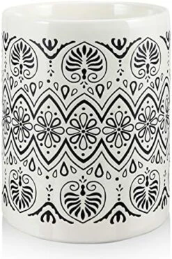 Kitchen Utensil Holder For Countertop, Large Ceramic Utensil Holder Farmhouse Utensil Crock For Kitchen & Dining Table, White Cooking Utensil Holder, Graffiti Style 002 15 Kitchen Utensil Holder For Countertop, Large Ceramic Utensil Holder Farmhouse Utensil Crock For Kitchen & Dining Table, White Cooking Utensil Holder, Graffiti Style 002 -Peugeot Shop 51Qq0graBNL. AC