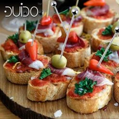 Cocktail Picks Stainless Steel Toothpicks - (12 Pack / 4 Inch) Martini Picks Reusable Fancy Metal Drink Skewers Garnish Sticks For Martini Olives Appetizers Bloody Mary Brandied 9 Cocktail Picks Stainless Steel Toothpicks - (12 Pack / 4 Inch) Martini Picks Reusable Fancy Metal Drink Skewers Garnish Sticks For Martini Olives Appetizers Bloody Mary Brandied -Peugeot Shop 51QwqRpcSWL