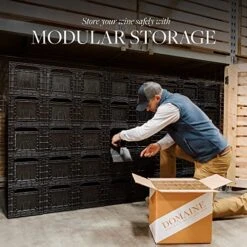 3-Pack Weinbox Crates Wine Storage | Stores Up To 36 Bottles | Color: Burgundy 14 3-Pack Weinbox Crates Wine Storage | Stores Up To 36 Bottles | Color: Burgundy -Peugeot Shop 51QzeyvtOZL