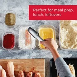 Rubbermaid Brilliance Storage Plastic Lids, Leak Proof Food Container, Clear, 24-Piece & Leak-Proof Brilliance Food Storage Set | 9.6 Cup Plastic Containers, 2-Pack, Clear 10 Rubbermaid Brilliance Storage Plastic Lids, Leak Proof Food Container, Clear, 24-Piece & Leak-Proof Brilliance Food Storage Set | 9.6 Cup Plastic Containers, 2-Pack, Clear -Peugeot Shop 51RFEs9ee5L