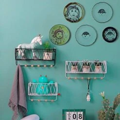 12 Pack Wall Plate Hangers 6/8/10 Inch Invisible Vertical Plate Holders With 12Pcs Wall Hooks For Decorative Plates Antique Plates And Art 9 12 Pack Wall Plate Hangers 6/8/10 Inch Invisible Vertical Plate Holders With 12Pcs Wall Hooks For Decorative Plates Antique Plates And Art -Peugeot Shop 51RaGgrmdZL