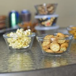 6-Ounce Glass Custard Cups, Set Of 4 9 6-Ounce Glass Custard Cups, Set Of 4 -Peugeot Shop 51RtClMJ3yL