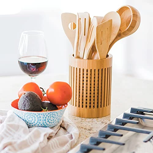 Lattice Kitchen Utensil Holder, 5" X 5"x 7" 2 Lattice Kitchen Utensil Holder, 5" X 5"x 7" - Image 2