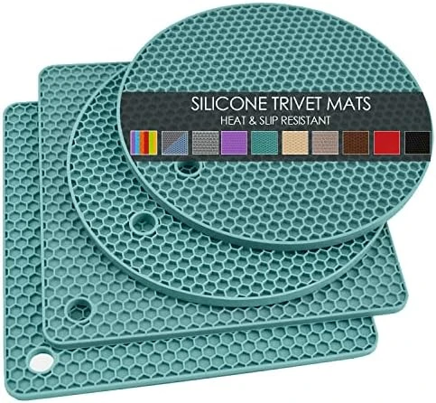 Silicone Microwave Mats, 12 Inch Multi-Use Microwave Mat Heat Resistant Pot Holders Hot Pads For Kitchen, Silicone Cover Pad For Microwave Oven Hot Pot Pans, Silicone Cover Pad, Light Gray 2 Pack 11 Silicone Microwave Mats, 12 Inch Multi-Use Microwave Mat Heat Resistant Pot Holders Hot Pads For Kitchen, Silicone Cover Pad For Microwave Oven Hot Pot Pans, Silicone Cover Pad, Light Gray 2 Pack - Image 11