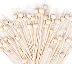 200PCS Cocktail Picks, Fancy Cocktail Toothpicks For Appetizers Picks, Handmade Bamboo Cocktail Skewers For Appetizers Fruit Party, Gold Pearl Food Picks Charcuterie Accessories (4.7 Inch) 24 200PCS Cocktail Picks, Fancy Cocktail Toothpicks For Appetizers Picks, Handmade Bamboo Cocktail Skewers For Appetizers Fruit Party, Gold Pearl Food Picks Charcuterie Accessories (4.7 Inch) -Peugeot Shop 51SC0k0BkRL. AC