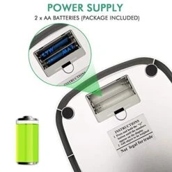 Digital Kitchen Food Scale 3000g/0.1g Multifunction Weight Scale Gram Ounces, Electronic Jewelry Scale High Precision LCD Display/Stainless Steel/Tare/G OZ ML CT KG TL LB FL:OZ/Batteries Included 6 Digital Kitchen Food Scale 3000g/0.1g Multifunction Weight Scale Gram Ounces, Electronic Jewelry Scale High Precision LCD Display/Stainless Steel/Tare/G OZ ML CT KG TL LB FL:OZ/Batteries Included -Peugeot Shop 51SEZh4FL2L