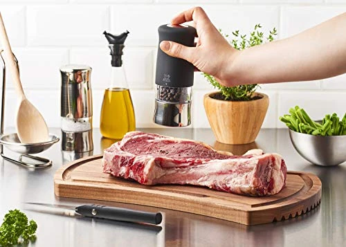 Peugeot Mignonnette Silver-Plated Salt Mill, 10cm/4-Inch 5 Peugeot Mignonnette Silver-Plated Salt Mill, 10cm/4-Inch - Image 5