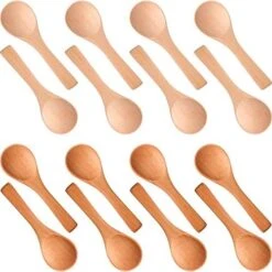 50 Pieces Small Wooden Spoons, 3.5'' L, Mini Nature Spoons Wood Honey Teaspoon Cooking Condiments Spoons For Kitchen Seasoning Jar Coffee Tea Sugar -Peugeot Shop 51SMTluhElL. AC
