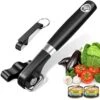 Can Opener Kitchen Safety Manual Can Opener For Restaurant No Sharp Edges Can Opener For Arthritis Camping Can Opening Tool Side Cut Manuel Can Opener Hand Held Smooth Edge Can Opener Ergonomic Handle