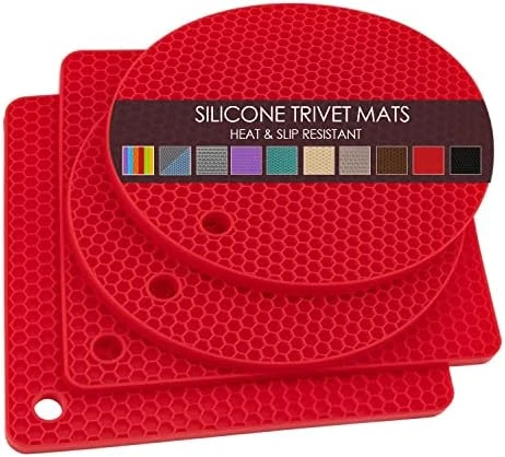 Silicone Microwave Mats, 12 Inch Multi-Use Microwave Mat Heat Resistant Pot Holders Hot Pads For Kitchen, Silicone Cover Pad For Microwave Oven Hot Pot Pans, Silicone Cover Pad, Light Gray 2 Pack 15 Silicone Microwave Mats, 12 Inch Multi-Use Microwave Mat Heat Resistant Pot Holders Hot Pads For Kitchen, Silicone Cover Pad For Microwave Oven Hot Pot Pans, Silicone Cover Pad, Light Gray 2 Pack - Image 15