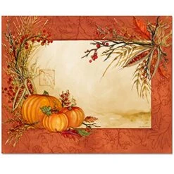 Art 'Autumn Array' Glass Cutting Board, 15 X 12"