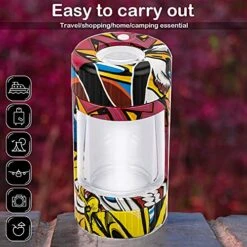 Light-Up Herb Grinder With Transparent Glass, LED Seal Storage Jars With 8x Magnifying Viewing , Herb Spice Storage Container Keep Herbs Dry And Fresh (pattern 2) -Peugeot Shop 51TMcHwqFjS