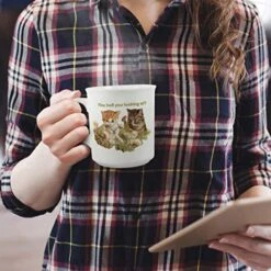 SAY Anything The Hell You Looking At Mug, 1 Count (Pack Of 1), Multi-Colored