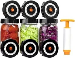 Jillmo Fermentation Kit, Stainless Steel Fermenting Kit For Wide Mouth Mason Jars (Jars Not Included) 14 Jillmo Fermentation Kit, Stainless Steel Fermenting Kit For Wide Mouth Mason Jars (Jars Not Included) -Peugeot Shop 51U7n5pcnCL. AC