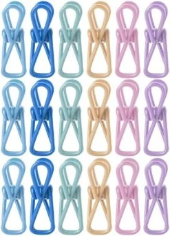 - Chip Clips, 18 Pack, 2 Inch, Assorted Colors, Utility PVC-Coated Clips, Bag Clips, Clips For Food Packages, Food Clips, Kitchen Clips, Bag Clips For Food, Chip Bag Clip -Peugeot Shop 51UIHDOgKjL. AC