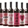 Be My Galentine - Galentine's Day Gift For Women And Men, Valentine's Day For Single Ladies, Waterproof Wine Bottle Label Stickers - Set Of 8 (WINE NOT INCLUDED)