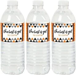 Big Dot Of Happiness Light Blue Graduation Party Water Bottle Sticker Labels - Set Of 20 -Peugeot Shop 51UcrMlRQhL. AC