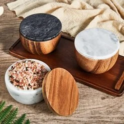 4Pcs Marble Salt Box Cellar -Peugeot Shop 51UfQVIRfwL